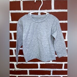 Gray Long sleeve t-shirt | size 24m